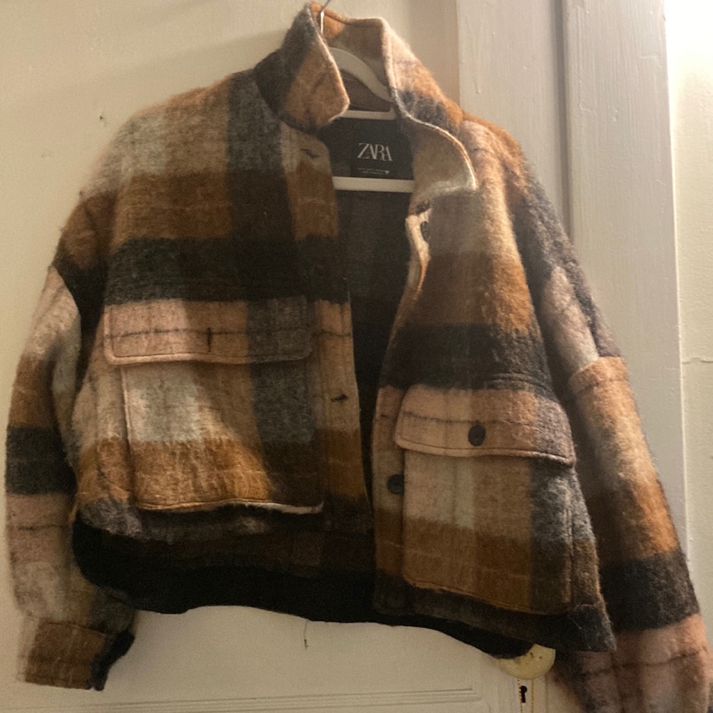 Zara cropped jacket